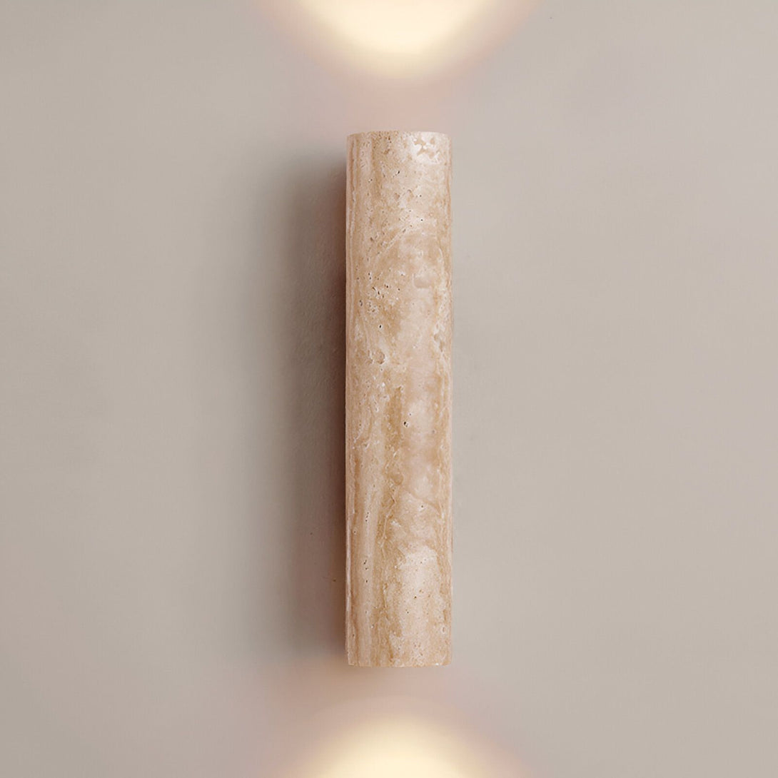 Une applique murale en marbre beige. ME-6043674122,