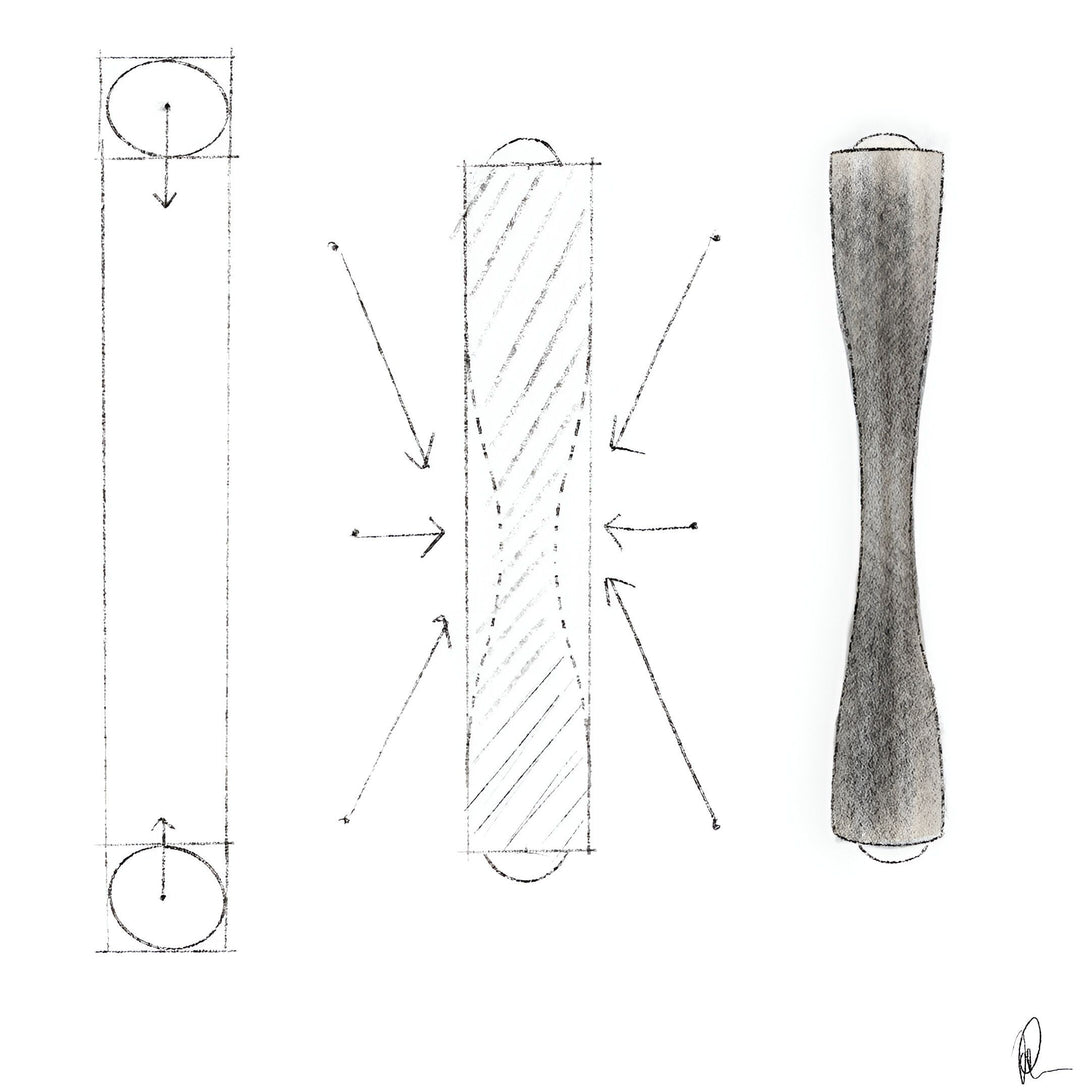 L'image représente un croquis d'une lampe. La lampe est de forme cylindrique et est constituée de deux parties. La partie supérieure est plus large que la partie inférieure. La lampe est suspendue par un fil qui est relié à la partie supérieure de la lampe. AT-4528101939,AT-0417275307,