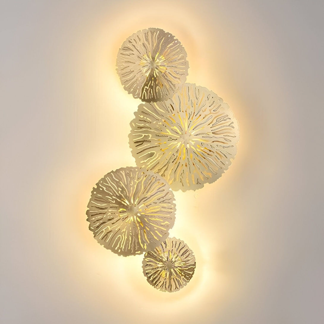 Applique murale or rose LED,47205100552451,47205100585219