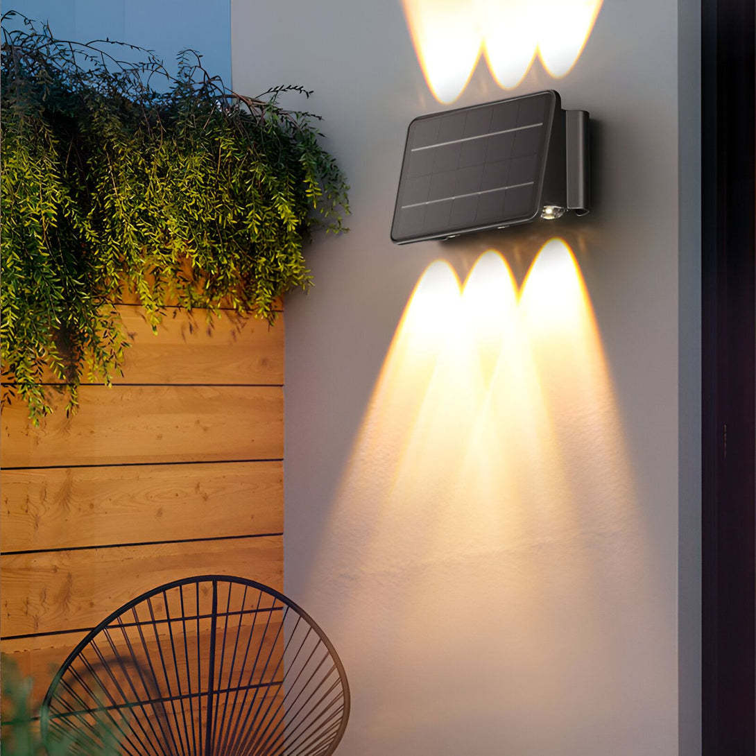 Le Luminaire Solaire est une applique murale solaire à LED qui s'allume automatiquement la nuit. Il est parfait pour éclairer votre terrasse, votre jardin ou votre allée. Il est fabriqué en aluminium moulé sous pression et est résistant aux intempéries. Il est équipé d'un panneau solaire qui recharge la batterie pendant la journée. La batterie alimente les LED la nuit. Le Luminaire Solaire est facile à installer et ne nécessite aucun câblage. SI-4093153280,