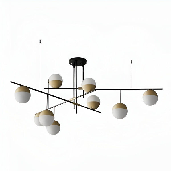Lustre noir mat LED 9lm,47205101240579