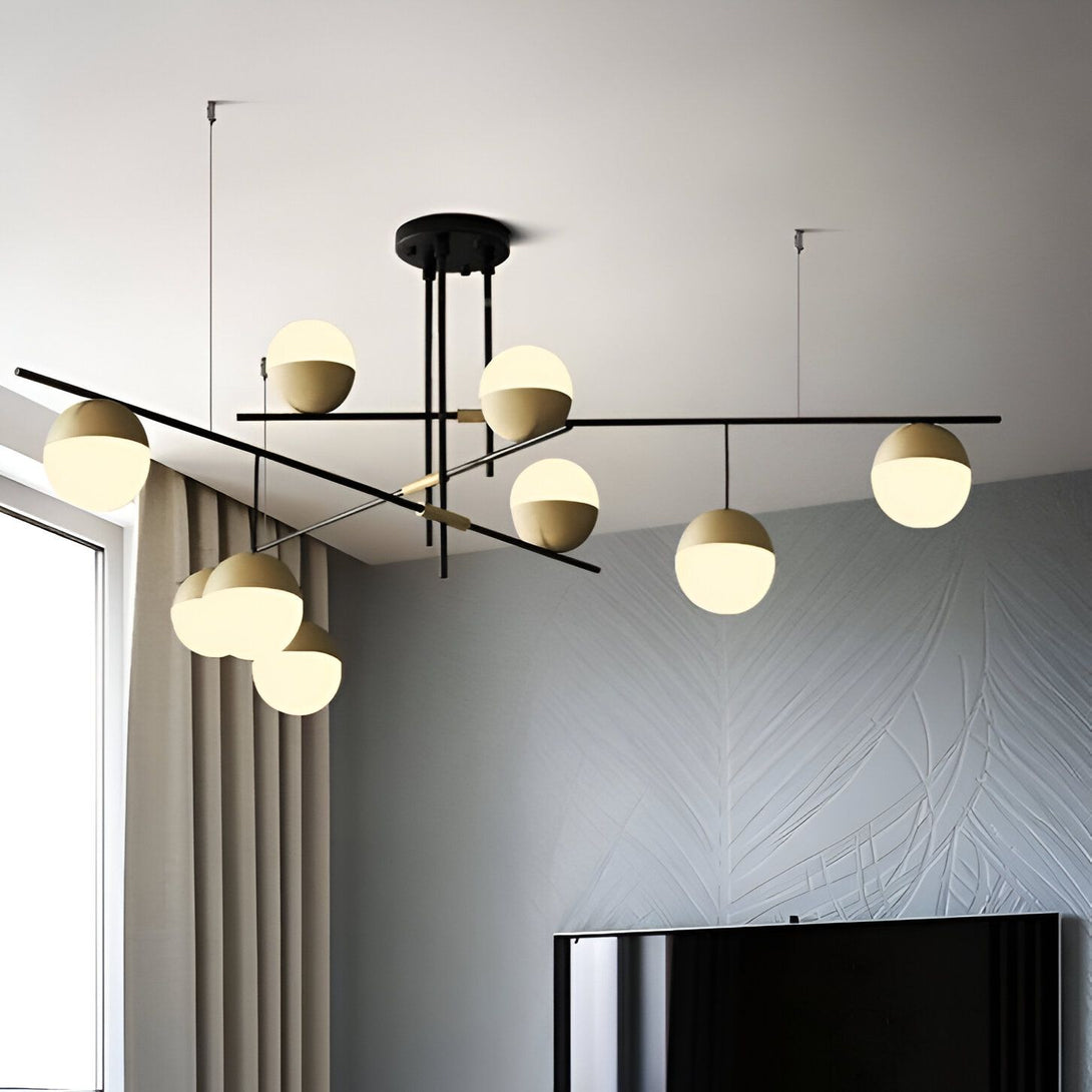 Lustre noir mat LED 9lm,47205101240579