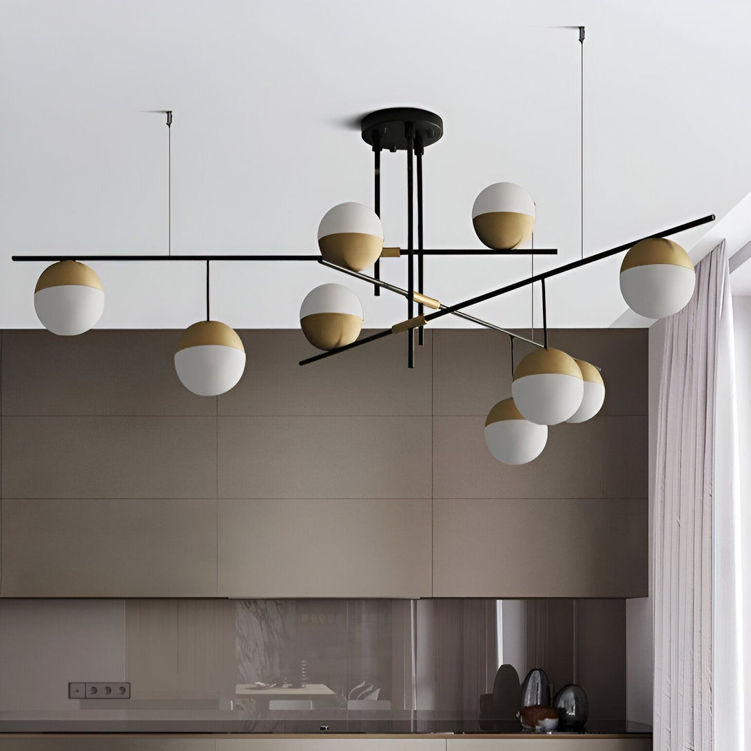 Lustre noir mat LED 9lm,47205101240579