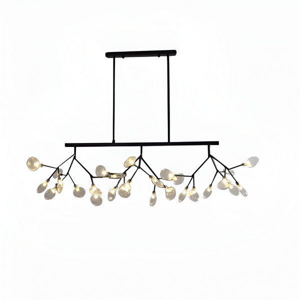 Lustre noir mat LED,47205107695875,47205107728643