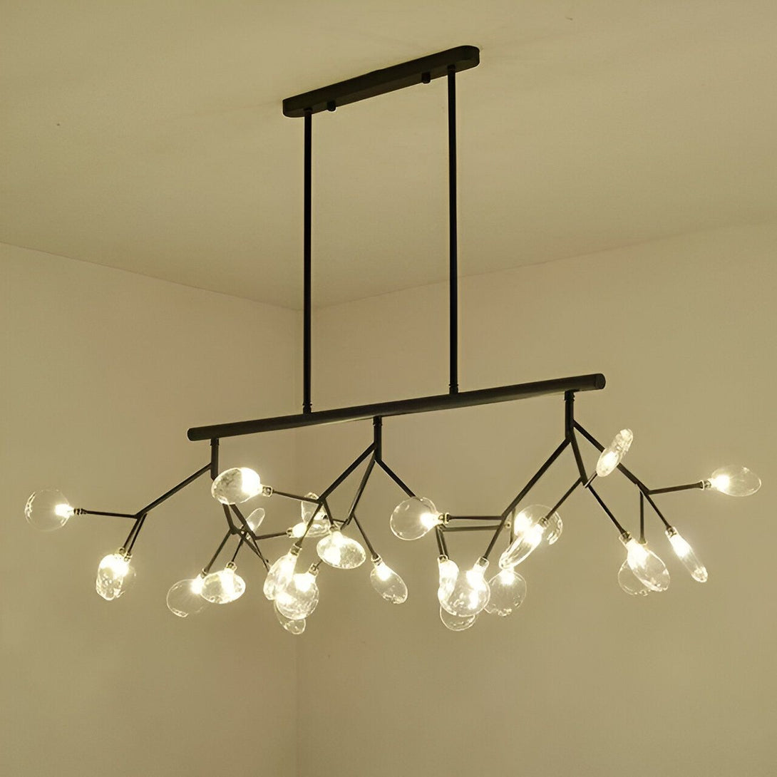 Lustre noir mat LED,47205107695875,47205107728643