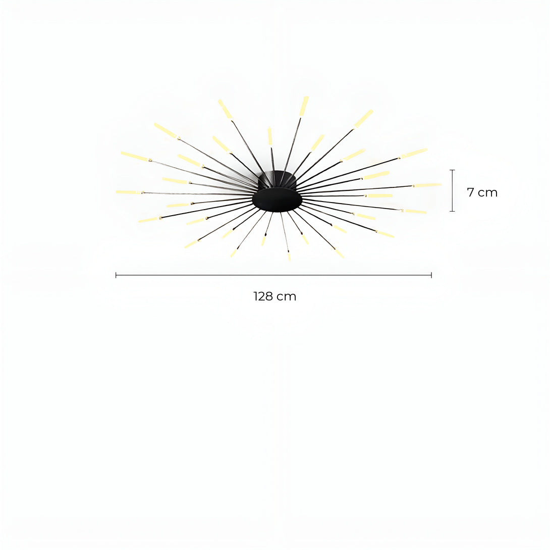 Le plafonnier en acier trempé et aluminium est un luminaire design et élégant. Il est parfait pour les pièces à vivre, les chambres à coucher et les cuisines. Sa forme ronde et épurée lui permet de s'intégrer facilement dans tous les styles de décoration. TE-4748594233,TE-7339158529,