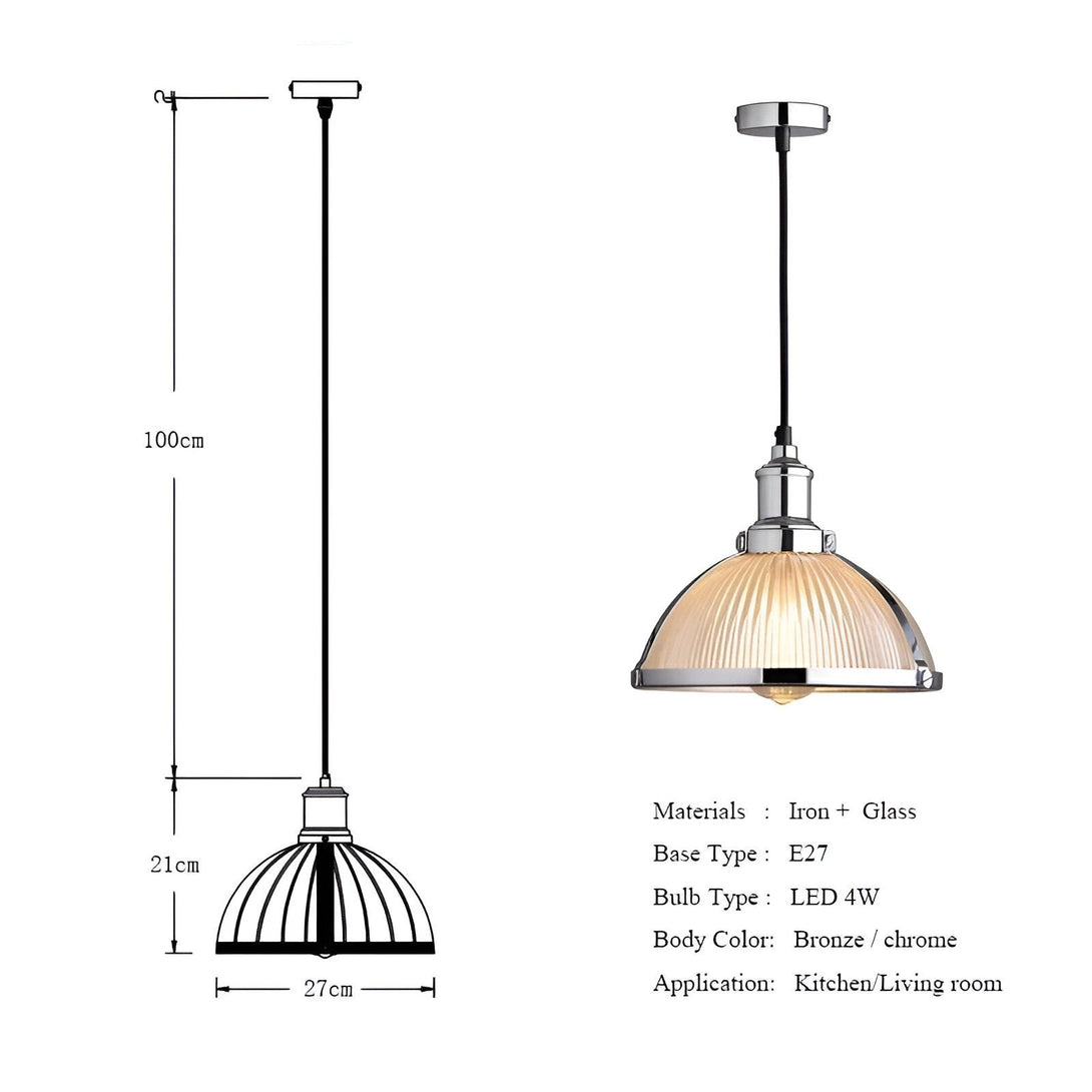 Suspension industrielle verre LED cuisine,47205099864323,47205099897091